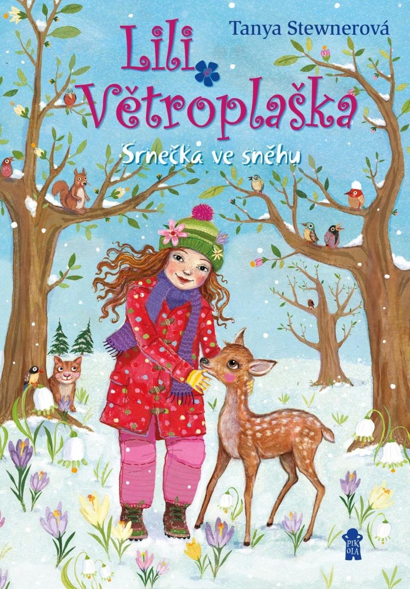 Levně Lili Větroplaška: Srnečka ve sněhu - Tanya Stewner
