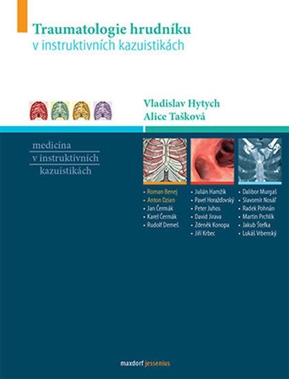 Levně Traumatologie hrudníku v instruktivních kazuistikách - Vladislav Hytych