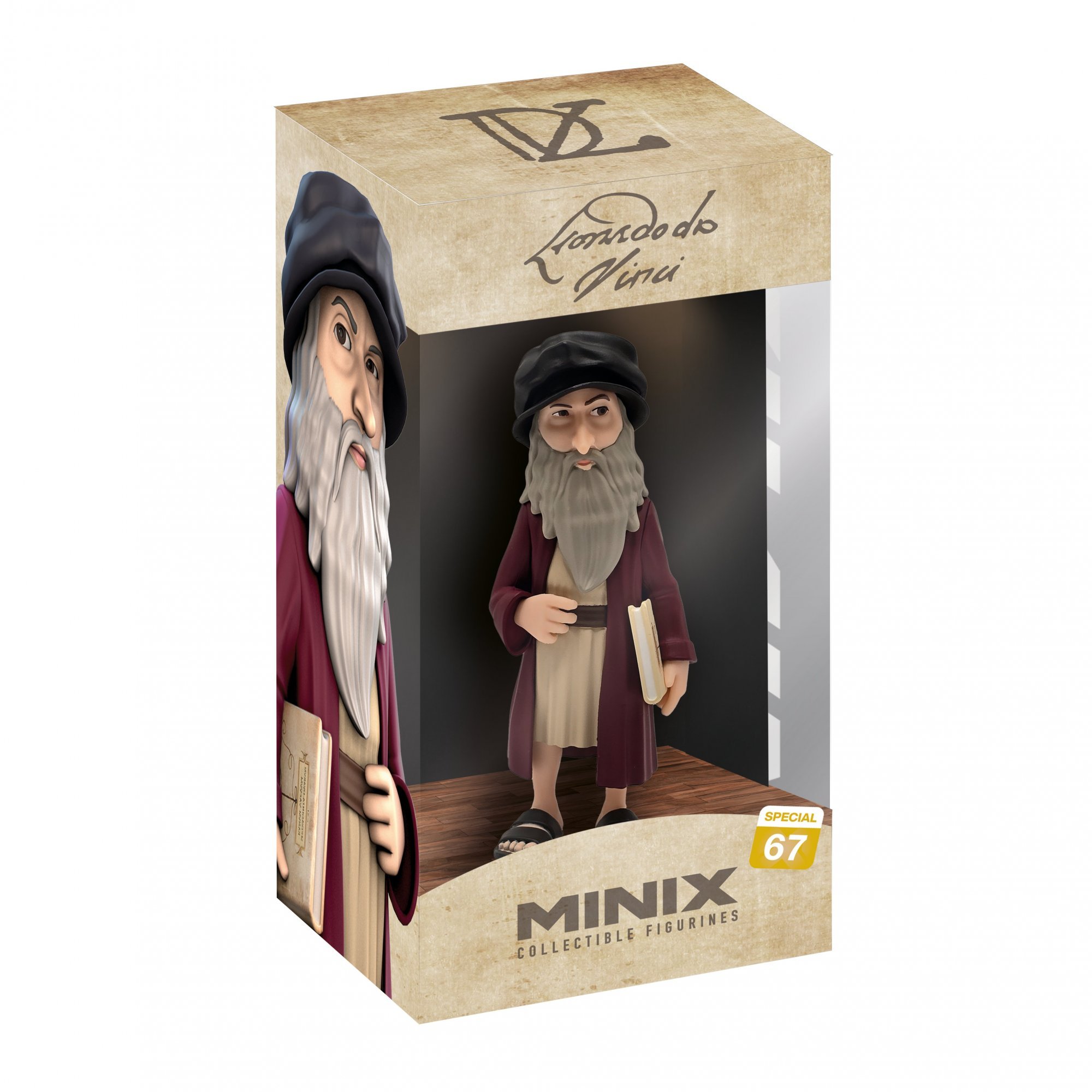 Levně MINIX Icons: Historical - Leonardo Da Vincci