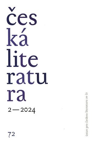 Levně Česká literatura 2/2024