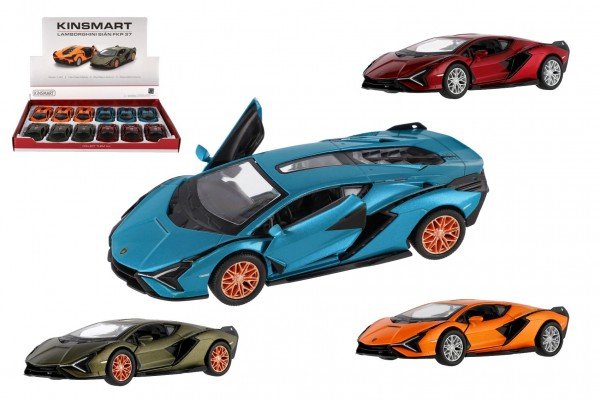 Levně Auto Kinsmart Lamborghini Sián FKP 37 kov/plast 13cm