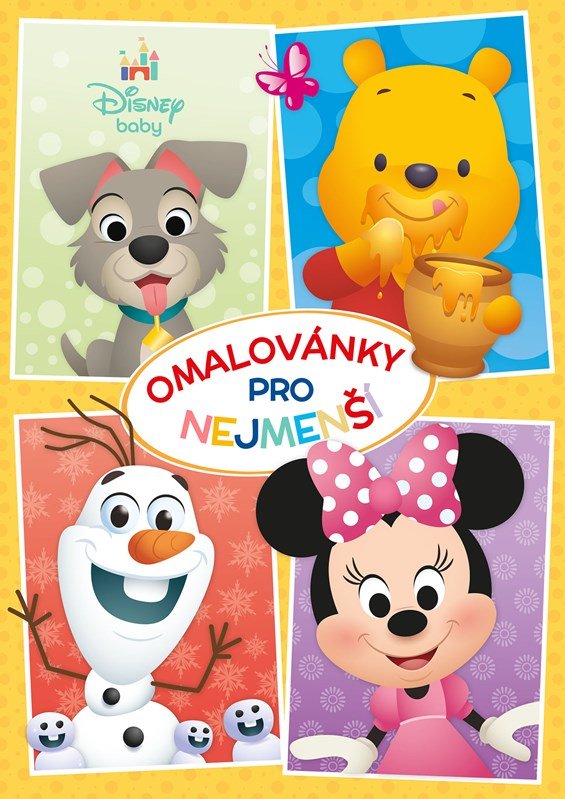 Disney Baby - Omalovánky pro nejmenší - kolektiv.