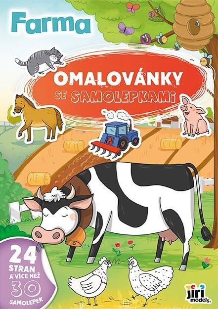Product detail of Farma - Omalovánky A4 se samolepkami