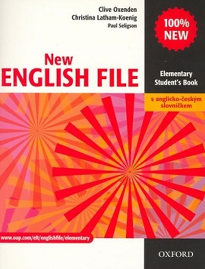 New English File Elementary Student´s Book S Anglicko-českým Slovníčkem