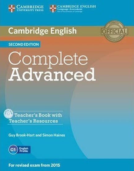 Complete Advanced Teacher´s Book (2015 Exam Specification), 2nd Edition - Guy Brook-Hart