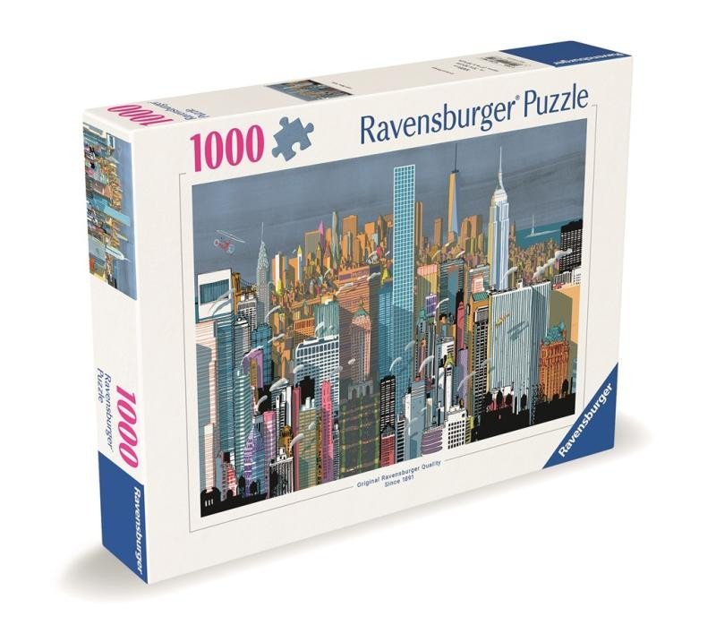 Levně Puzzle Město New York 1000 dílků