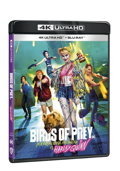 Levně Birds of Prey/Podivuhodná proměna Harley Quinn 4K Ultra HD + Blu-ray