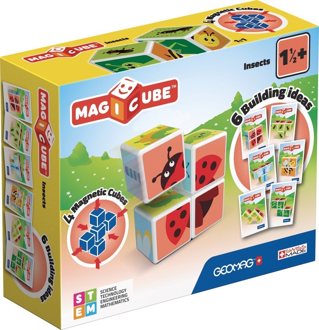 Levně Geomag Magicube - hmyz - Geomag