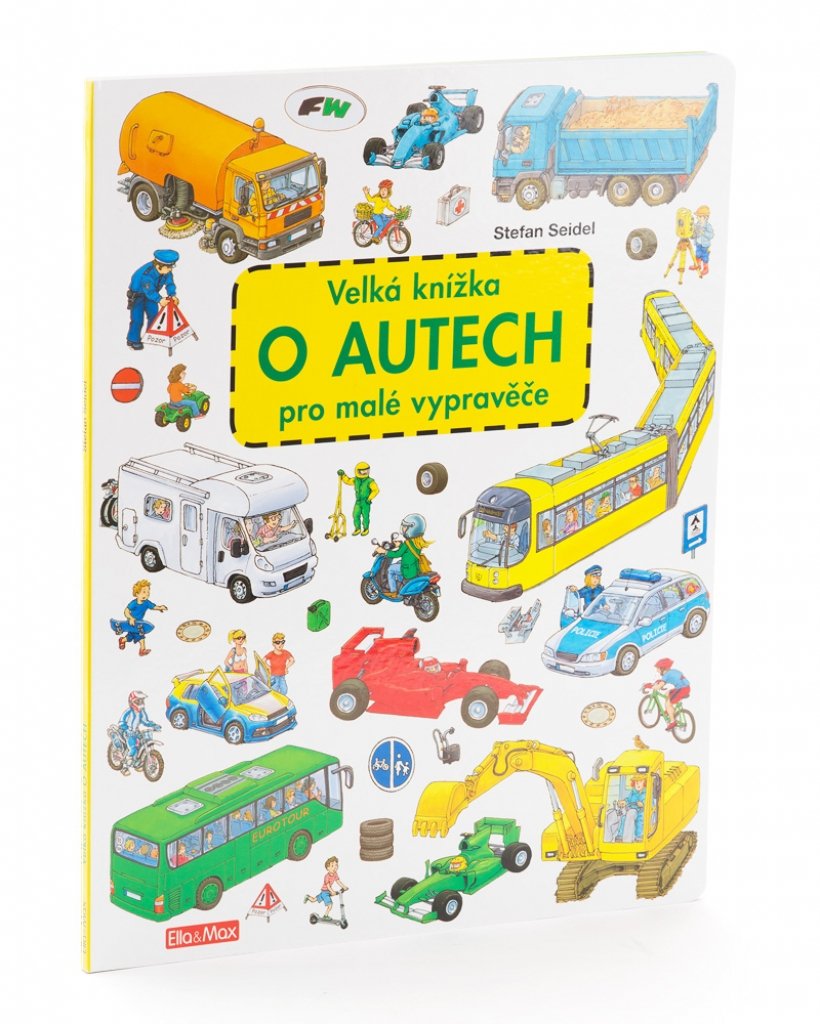 Velká knížka o autech pro malé vypravěče - kniha - Stefan Seidel