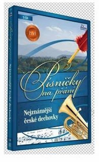 Levně Písničky na přání - Nejznámější české dechovky - 3 CD