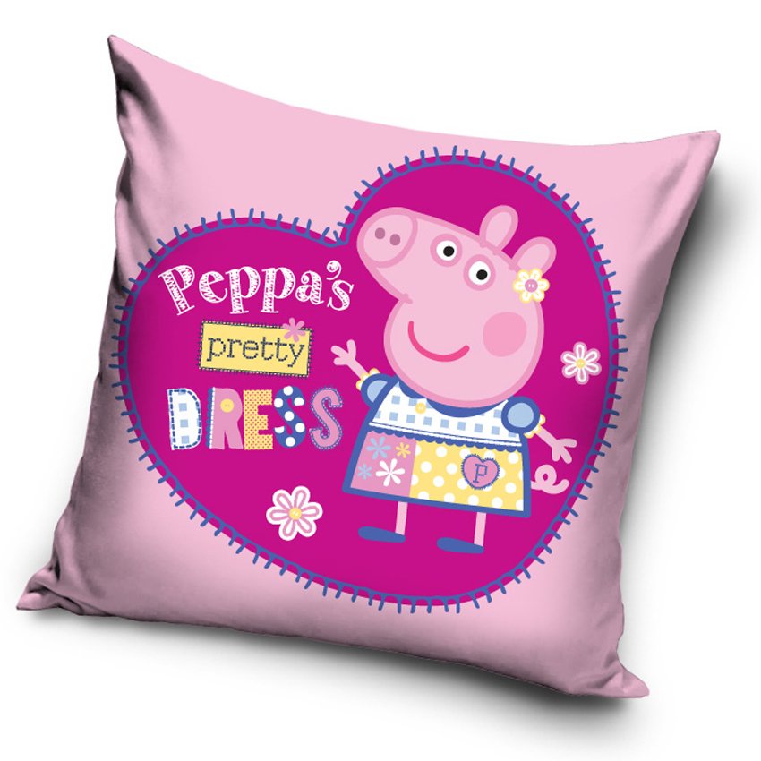 Levně Povlak na polštářek Prasátko Peppa Modelka