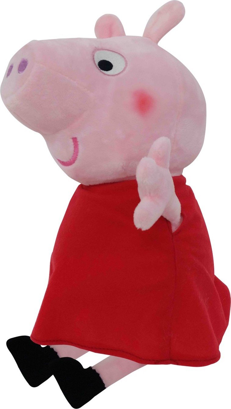 Levně Prasátko Peppa plyš postavička Pepina 35,5 cm červená v sáčku 0m+ - TM Toys