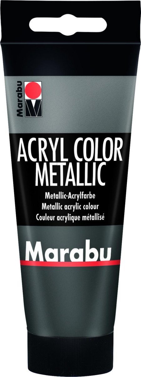 Levně Marabu Acryl Color akrylová barva - antracit metalická 100 ml