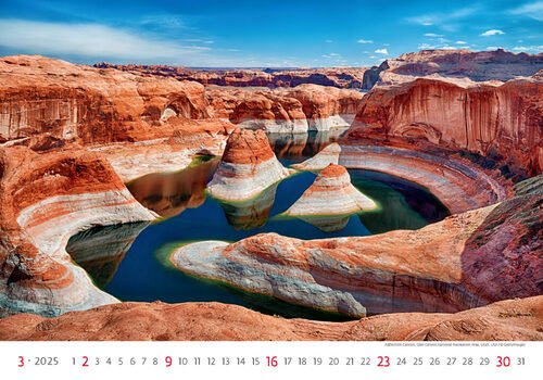 Levně National Parks 2025 - nástěnný kalendář