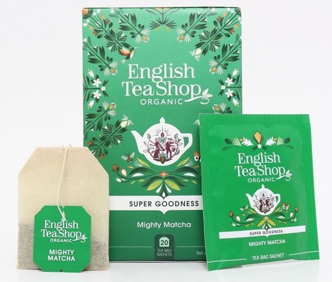 Levně English Tea Shop Čaj Mocná matcha, 20 sáčků