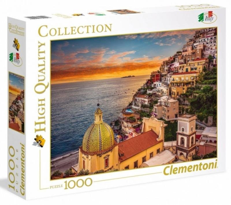 Clementoni Puzzle - Positano 1000 dílků - Clementoni