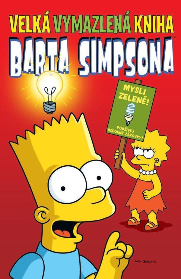 Simpsonovi - Velká vymazlená kniha Barta Simpsona - Matthew Abram Groening