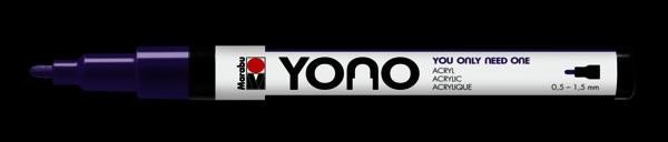 Levně Marabu YONO akrylový popisovač 0,5-1,5 mm - fialový