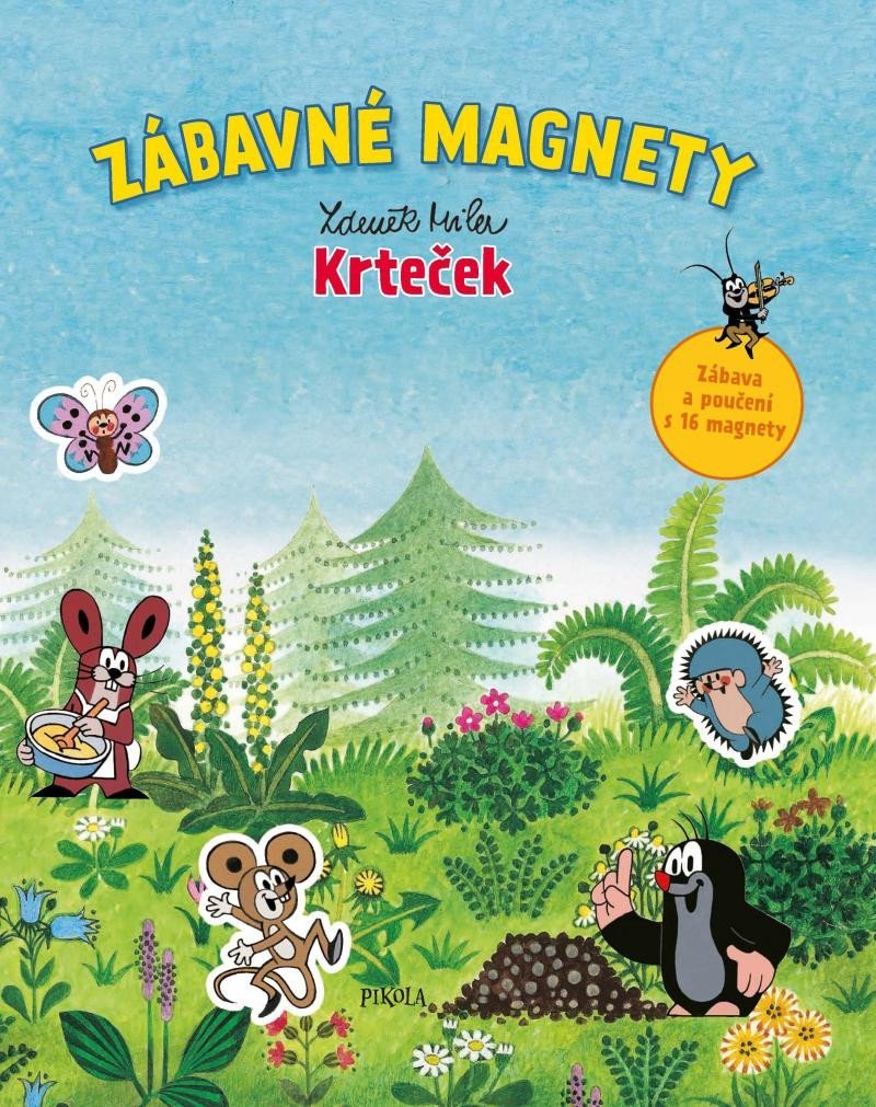 Levně Zábavné magnety: Krteček, 2. vydání - Zdeněk Miler