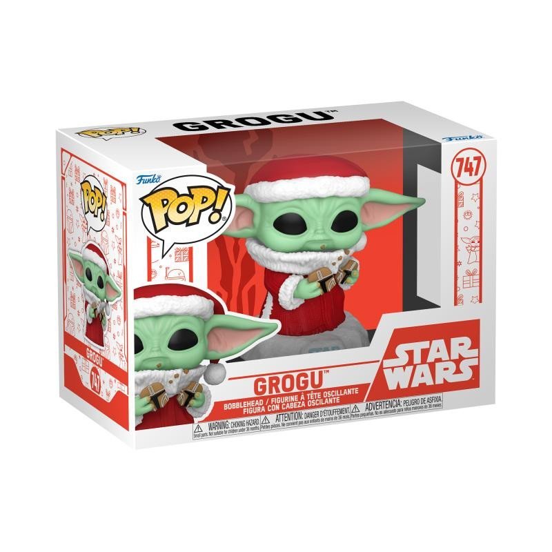 Levně Funko POP Star Wars: Grogu with Cookies (Holiday)