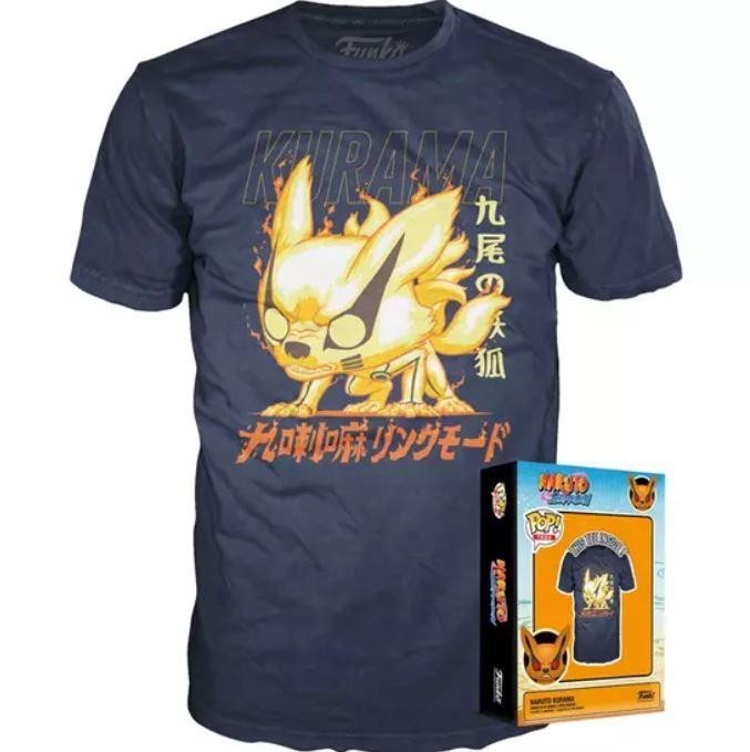 Funko Triko Boxed Tee: Naruto Kurama - velikost L
