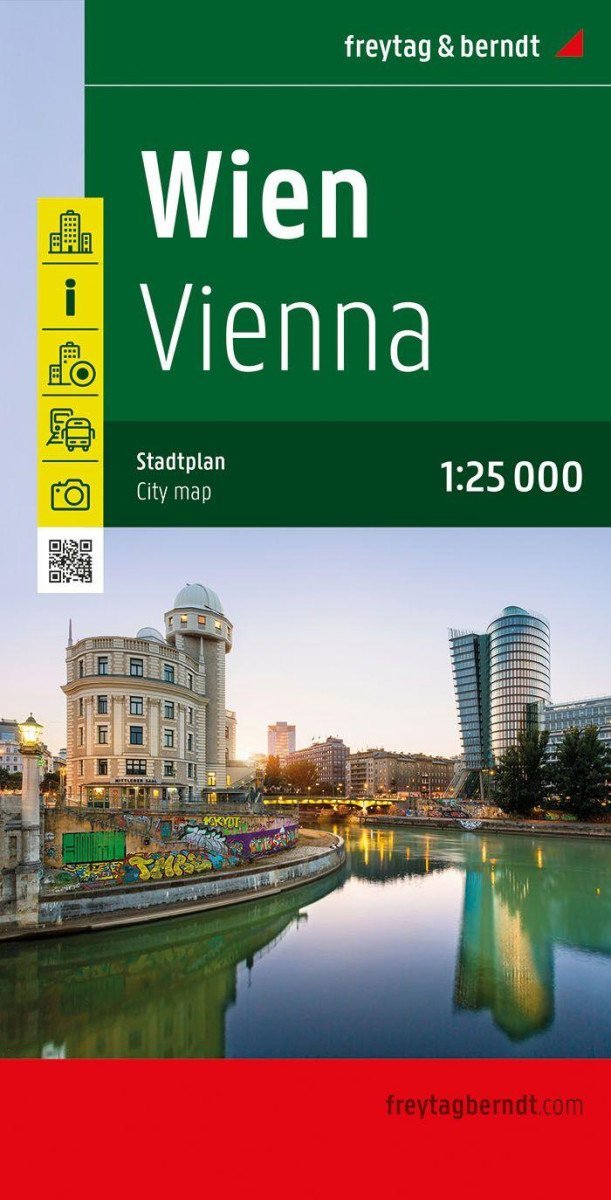 Levně Vídeň 1:25 000 / plán města