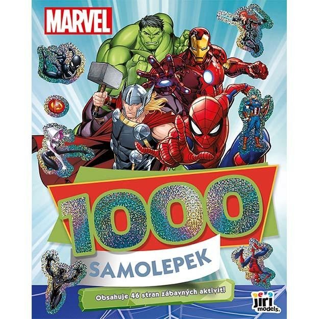 Levně 1000 samolepek s aktivitami Marvel