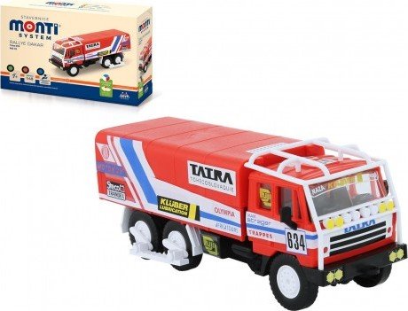 Levně Stavebnice Monti System MS 10 Rallye Dakar Tatra 815 1:48 v krabici 22x15x6cm