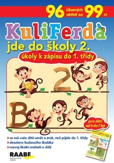 KuliFerda jde do školy 2. - Úkoly k zápisu do 1. třídy - kolektiv autorů