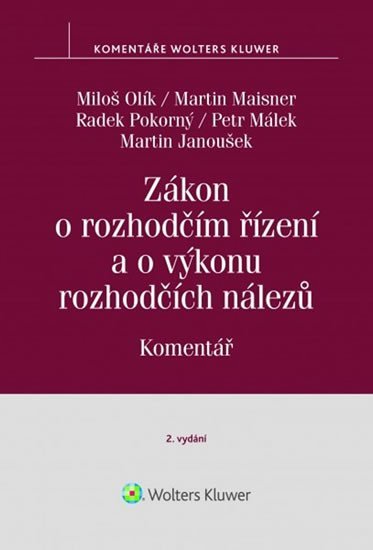 Zákon o rozhodčím řízení: Komentář - Miloš Olík