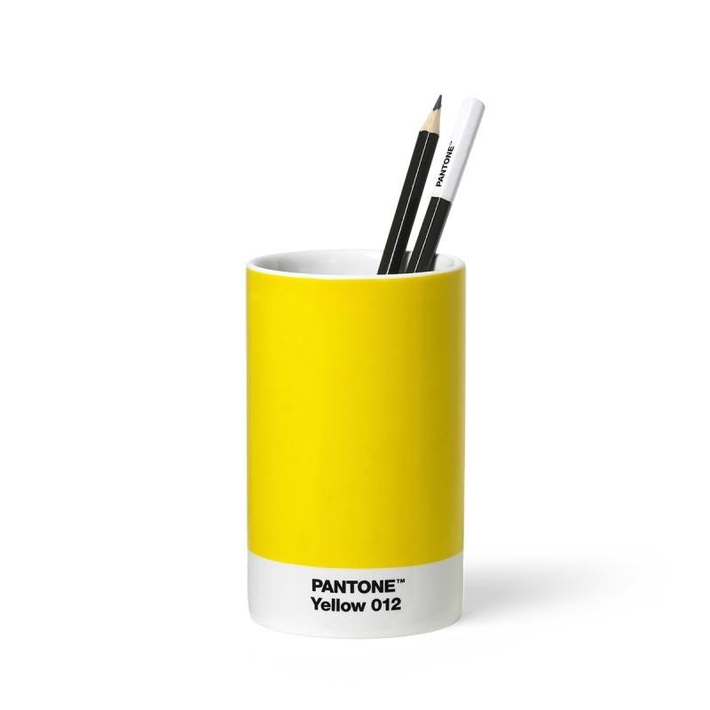 Levně Pantone Porcelánový stojánek na tužky - Yellow 012