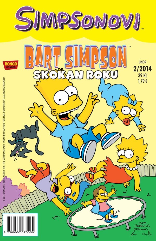 Levně Simpsonovi - Bart Simpson 2/14 - Skokan roku - Matthew Abram Groening