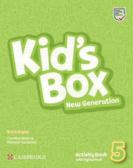 Kid´s Box New Generation 5 Activity Book with Digital Pack British English - Caroline Nixon