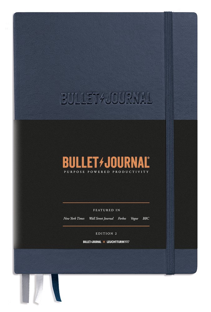 Levně Zápisník Leuchtturm1917 – Bullet Journal Edition2 - modrý - LEUCHTTURM1917