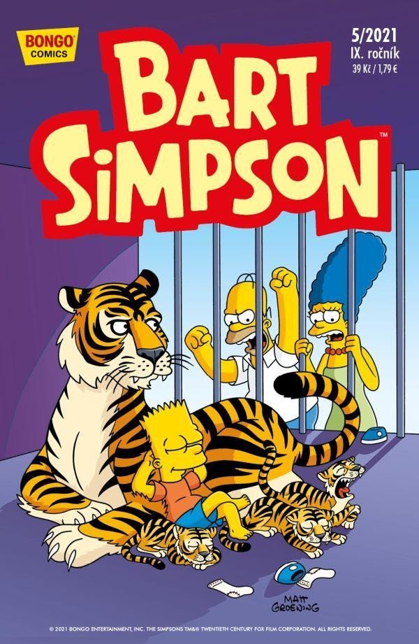 Levně Simpsonovi - Bart Simpson 5/2021 - autorů kolektiv
