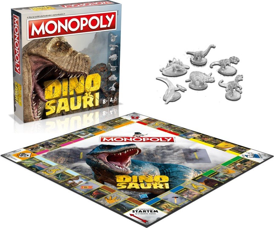 Product detail of Monopoly Dinosauři - Alltoys