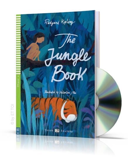 Levně Young ELI Readers 4/A2: The Jungle Book + Downloadable Multimedia - Joseph Rudyard Kipling