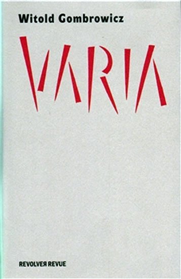 Levně Varia - Witold Gombrowicz