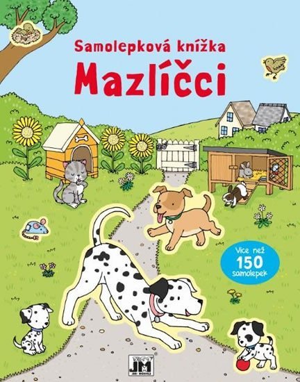 Levně Mazlíčci - Samolepková knížka - Kolektiv