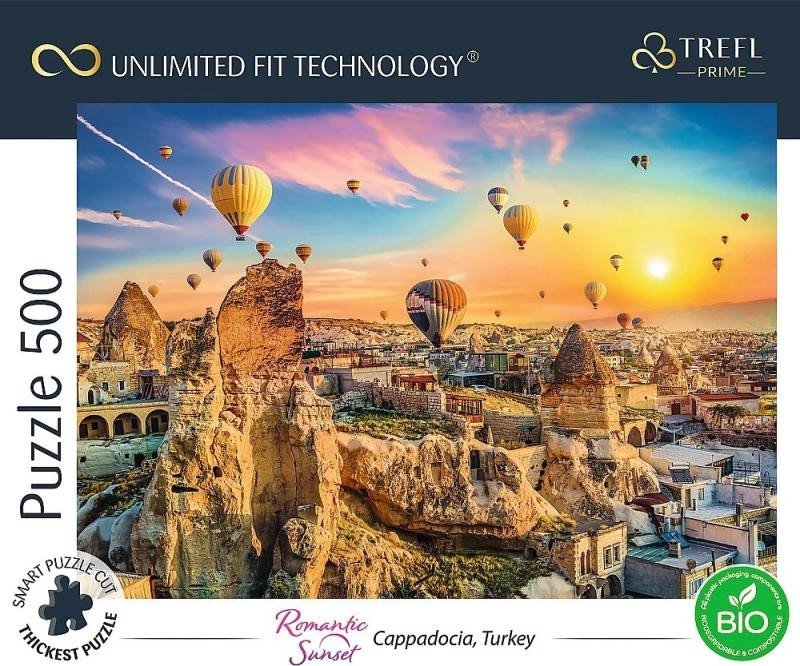 Levně Trefl Puzzle UFT Romantic Sunset: Kappadokie, Turecko 500 dílků