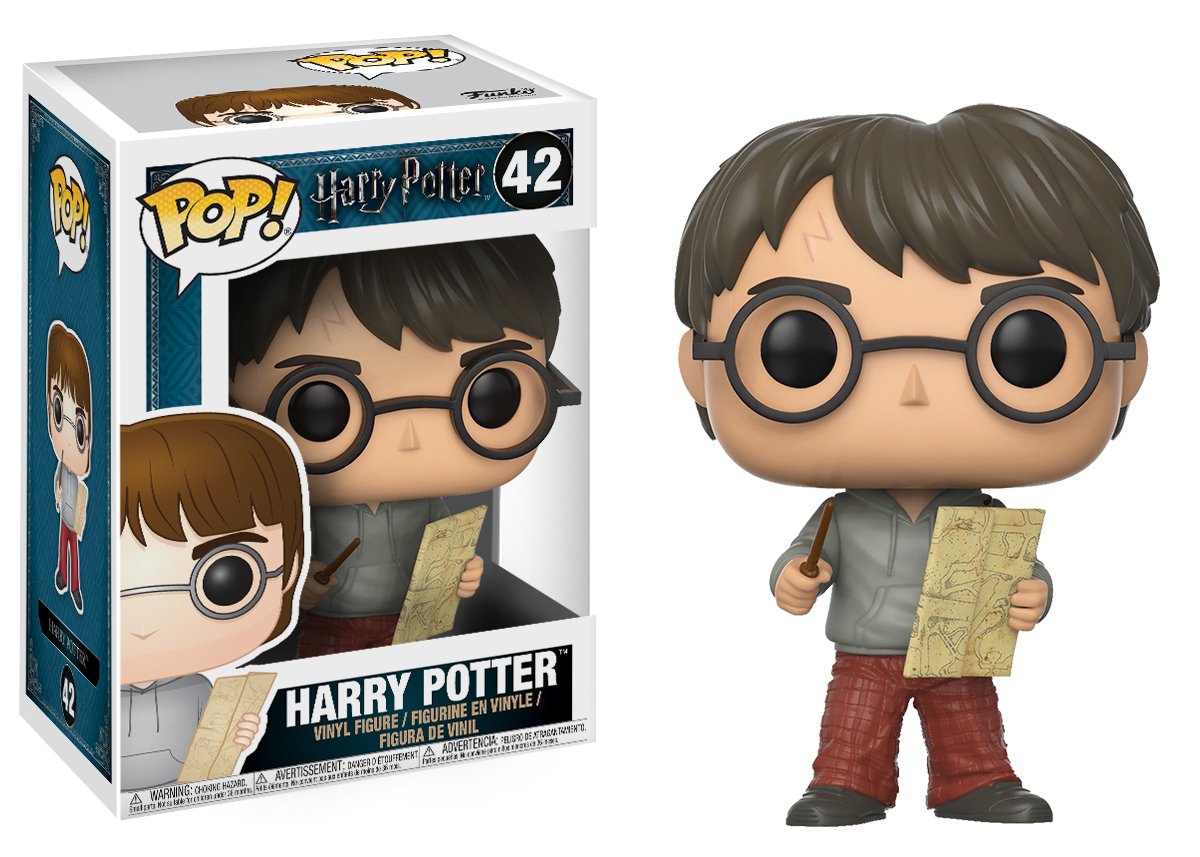 Levně Funko POP Movies: Harry Potter - Harry w/ Marauders Map