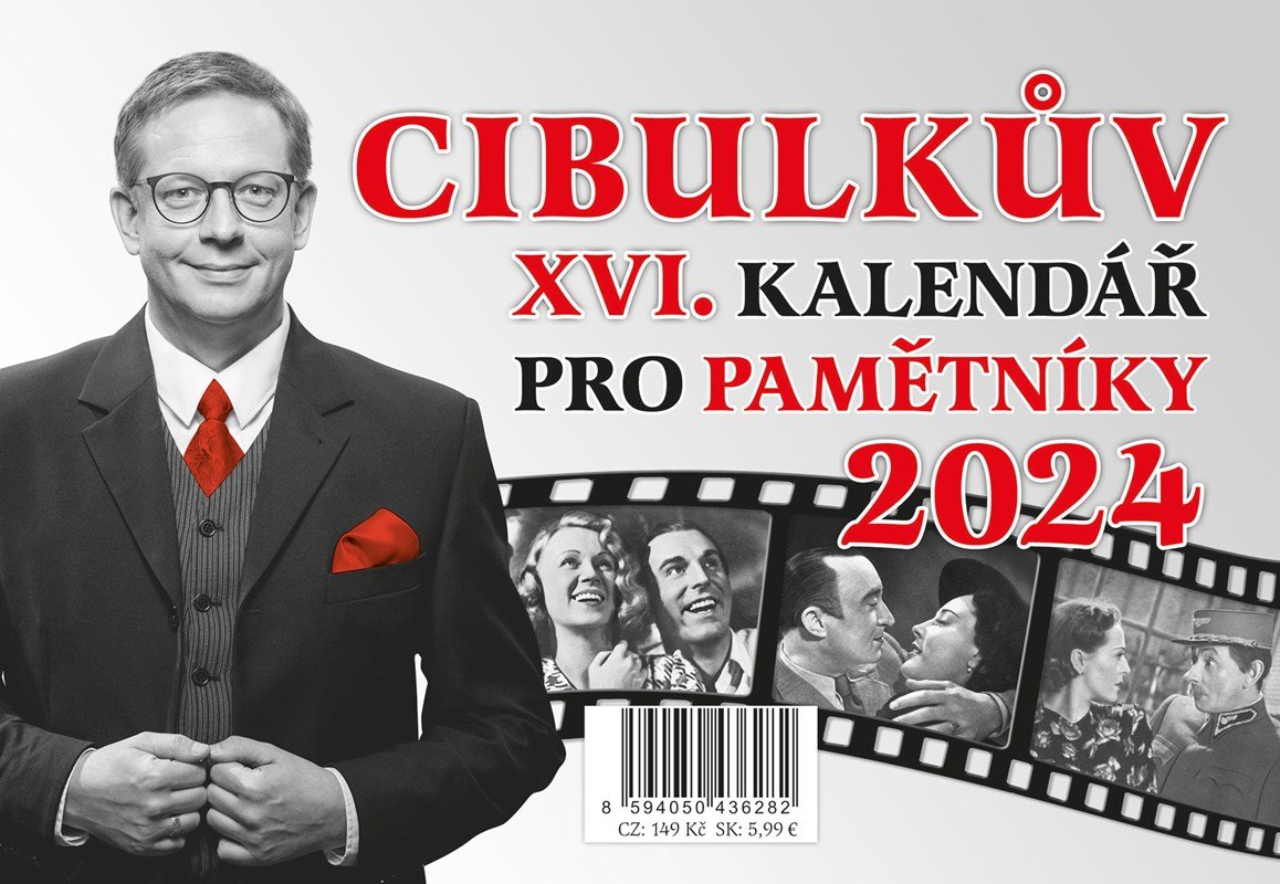 Levně Cibulkův kalendář pro pamětníky 2024 - Aleš Cibulka