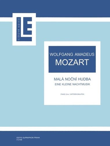 Levně Malá noční hudba - Wolfgang Amadeus Mozart