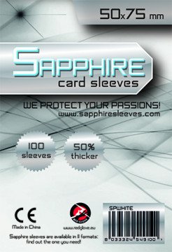 Sapphire White - 100x (50x75mm)