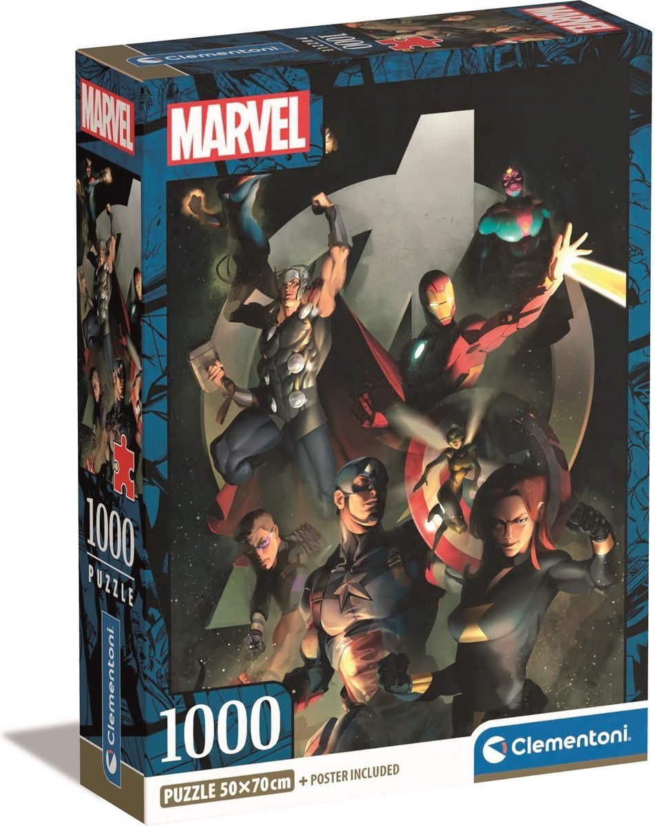 Product detail of Puzzle Marvel: Avengers 1000 dílků