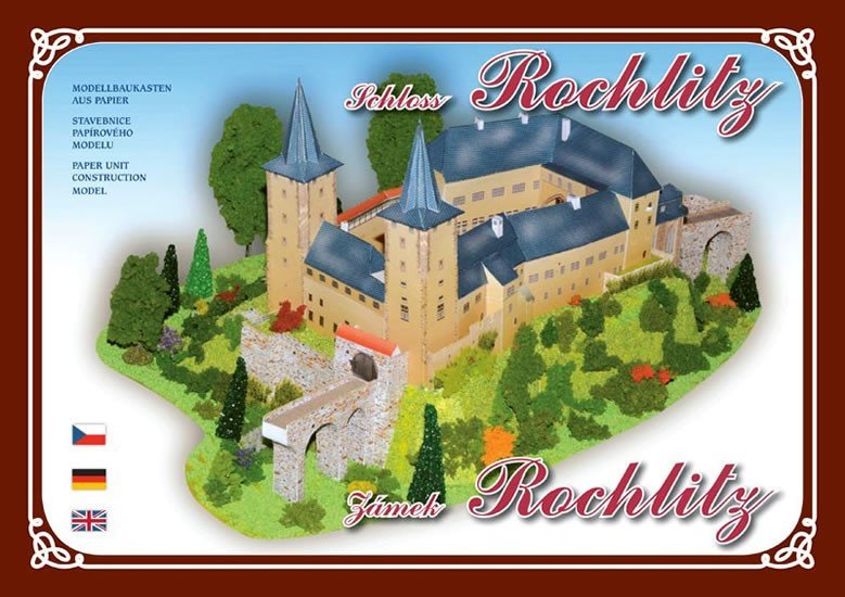 Levně Zámek Rochlitz - Stavebnice papírového modelu