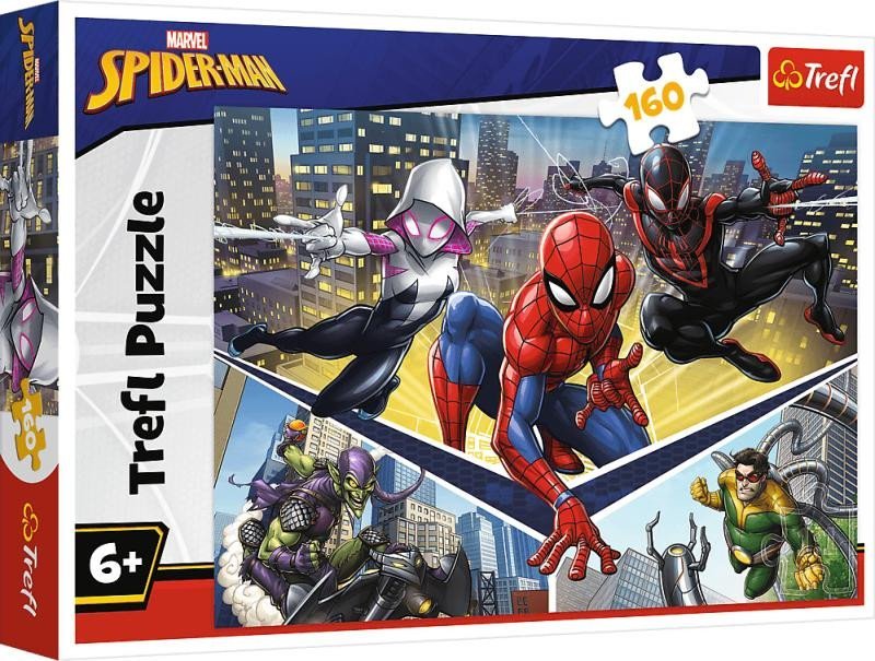 Levně Puzzle Spiderman: Síla 160 dílků