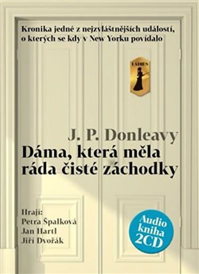Levně Dáma, která měla ráda čisté záchodky - 2CDmp3 - James Patrick Donleavy