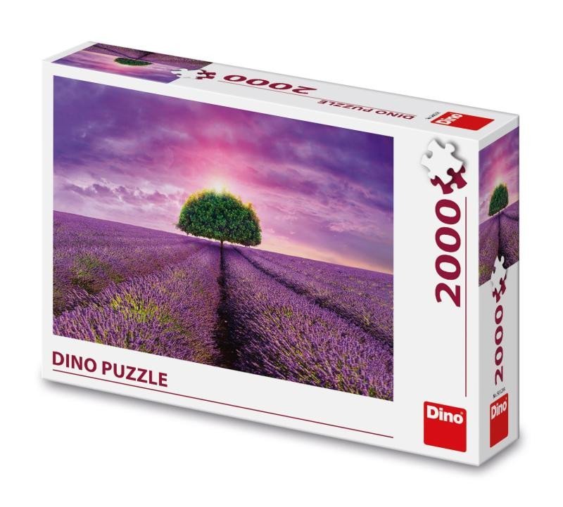 Levně Puzzle Levandulové pole 2000 dílků