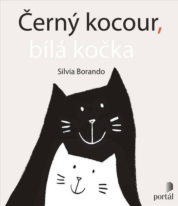 Levně Černý kocour, bílá kočka - Silvia Borando